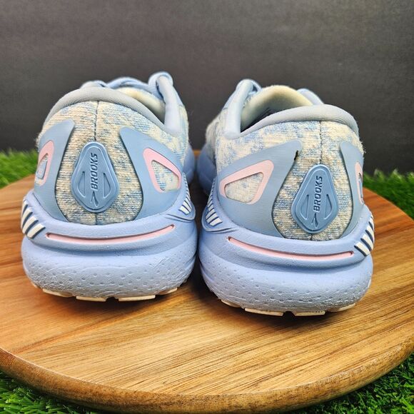 Brooks Adrenaline GTS 23 Shoes Womens Size 8 Blue Pink Athletic Running Sneakers - Picture 3 of 16